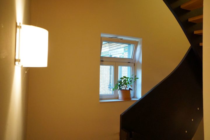 Treppenaufgang im Kutscherhaus Alte Straße Leipzig