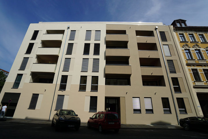 Vorderansicht Haus Fregestraße
