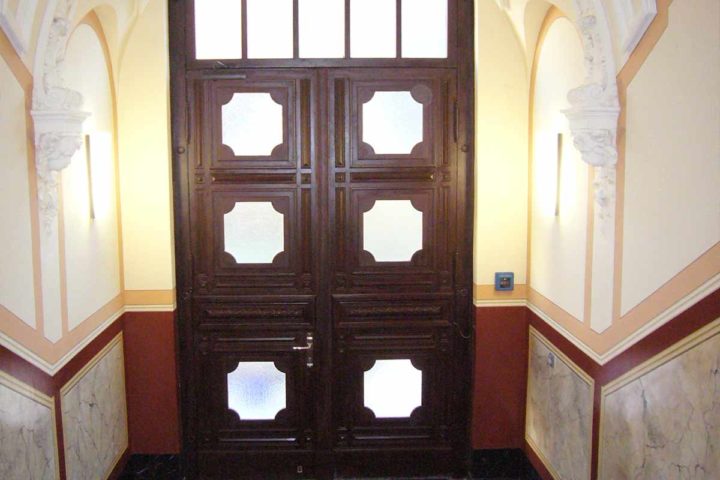 Eingangstür Villa Schreiber